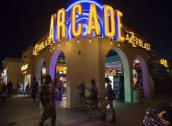 For a full family trip, the Arcade at Belmont Park For a full family trip, the Arcade at Belmont Park is another fun venue to stop by. It features more than 70 games like Racing, ticket, and sports gam